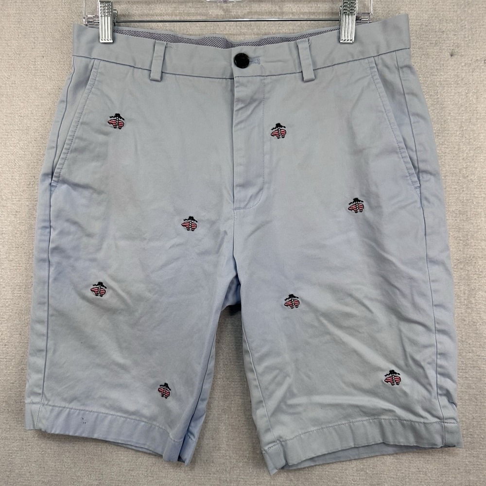 Brooks Brothers W33 Men's Light Blue‎ Golden Fleece Chino Casual Preppy